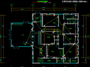 全套饭店工装CAD设计图纸详解 从装修布局到电气系统规划
