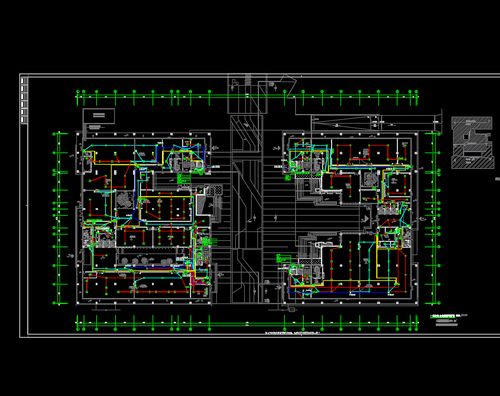 八层框架结构科学实验楼电气施工图与安装工程设计指南